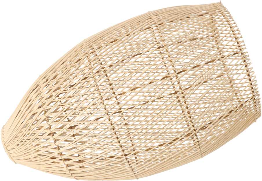 Pakabinamas šviestuvas Pristatomas Rattan pakabos šviestuvas 35 cm Natūralios spalvos