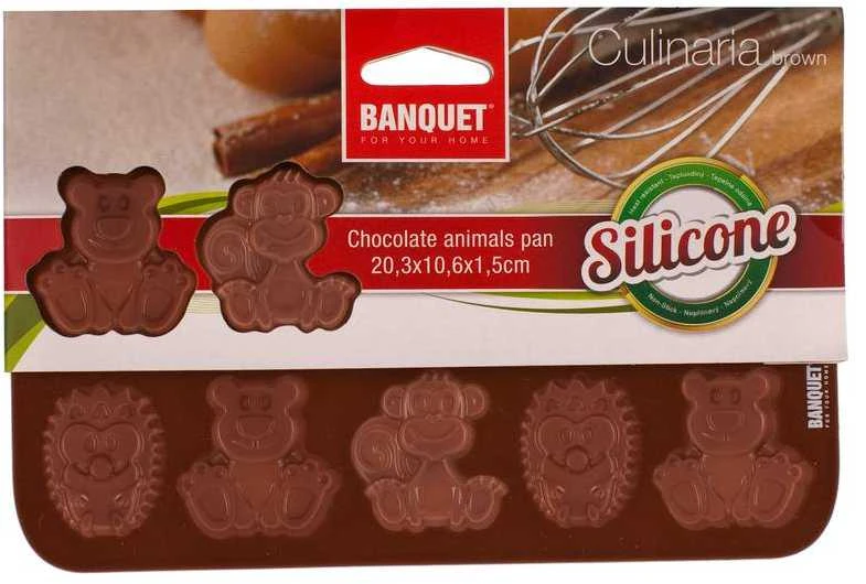 Banquet Silikoninė forma gyvūnams II 10vnt