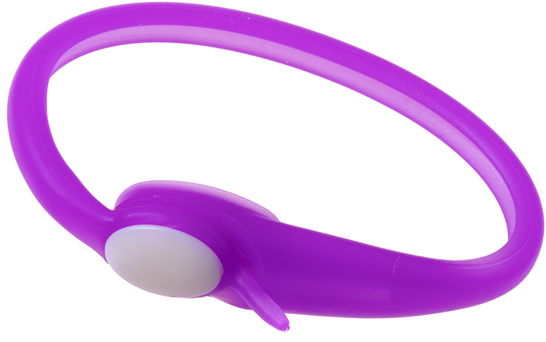 Silikoniniai raiščiai 14vnt - violetiniai