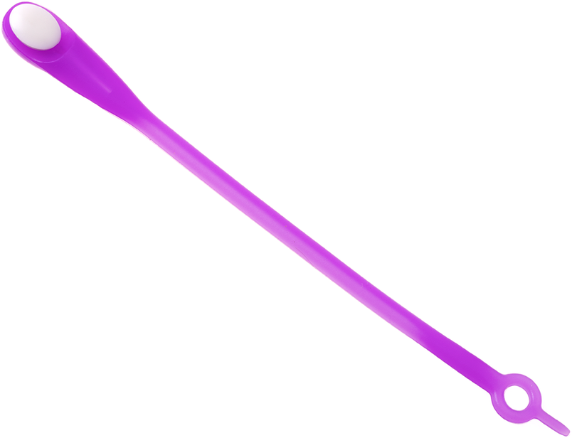 Silikoniniai raiščiai 14vnt - violetiniai