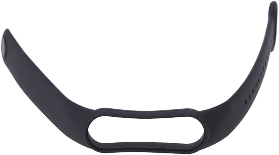 Xiaomi Silikoninis dirželis Mi Band 5/6 - Juodas