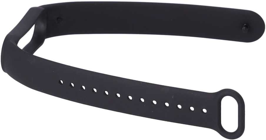 Xiaomi Silikoninis dirželis Mi Band 5/6 - Juodas