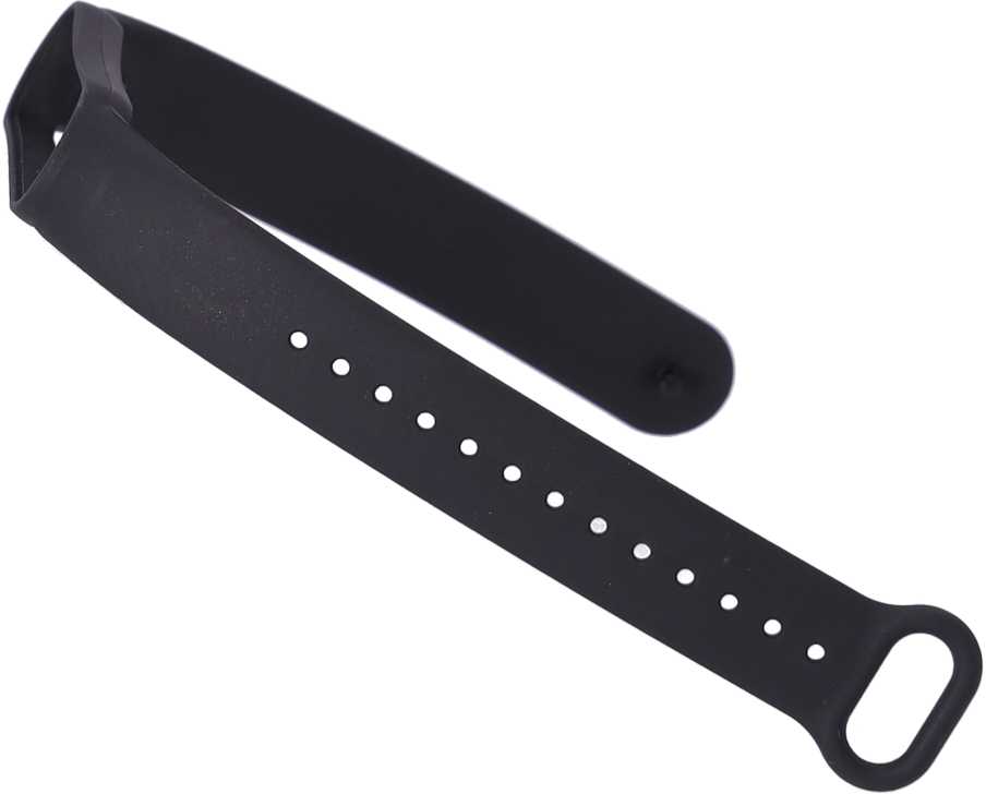 Xiaomi Silikoninis dirželis Mi Band 5/6 - Juodas