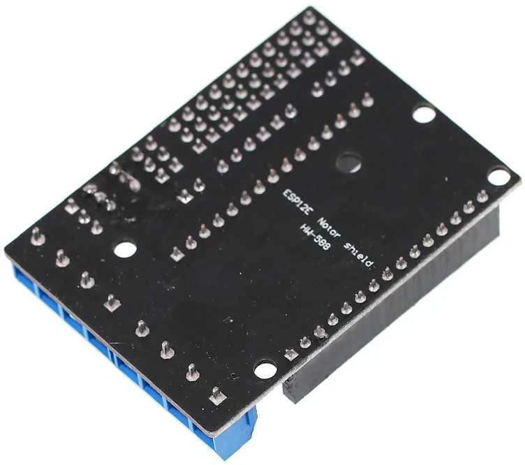 „L293D“ variklio valdiklis ESP8266 „WiFi ESP12E LUA“ - juoda