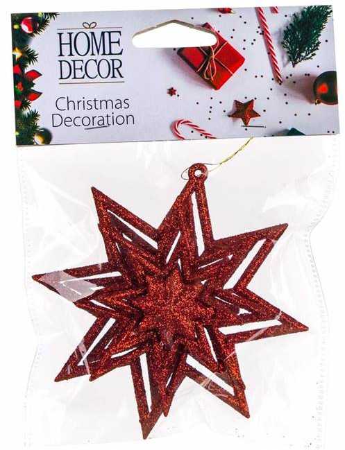 Home Decor Šventinė Dekoracija Žvaigždė Auksinė