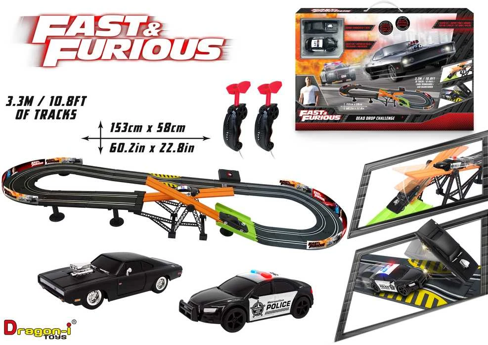 Dragon I Dodge Charger Szybcy ir Wściekli lenktynių rinkinys