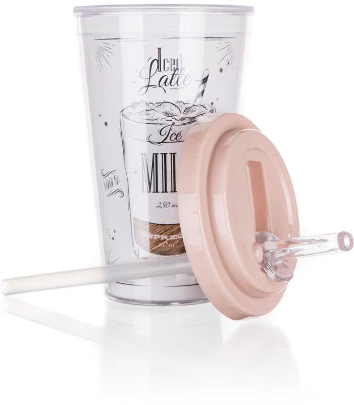 Gertuvė VETRO Terminis puodelis 500ml Iced Latte