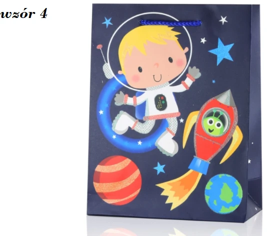 Dovanų piniginė „Kosmos“ 24 cm x 18 cm