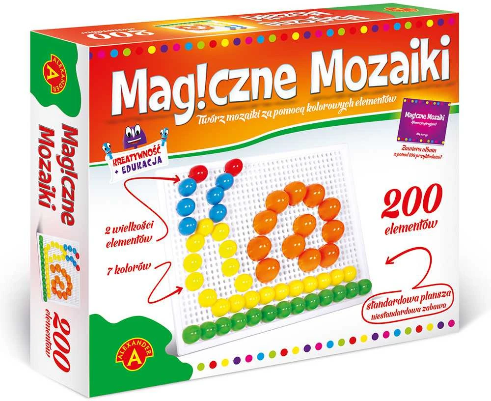 Alexander Aleksandro edukacinis žaislas - „Magic Mosice 200“