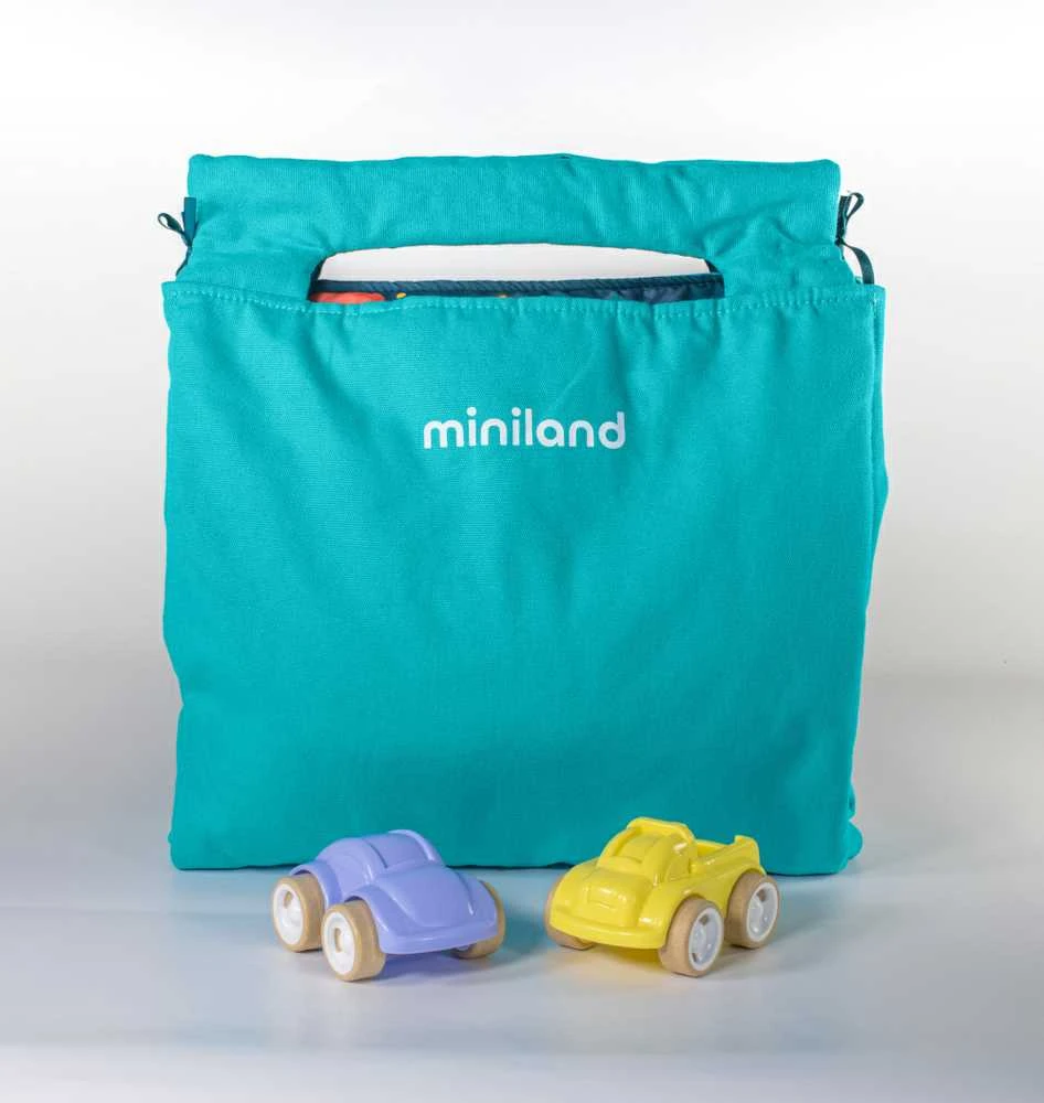 Miniland Zabawki Edukacyjne Edukaciniai žaislai - jutiminis erdvės kilimėlis