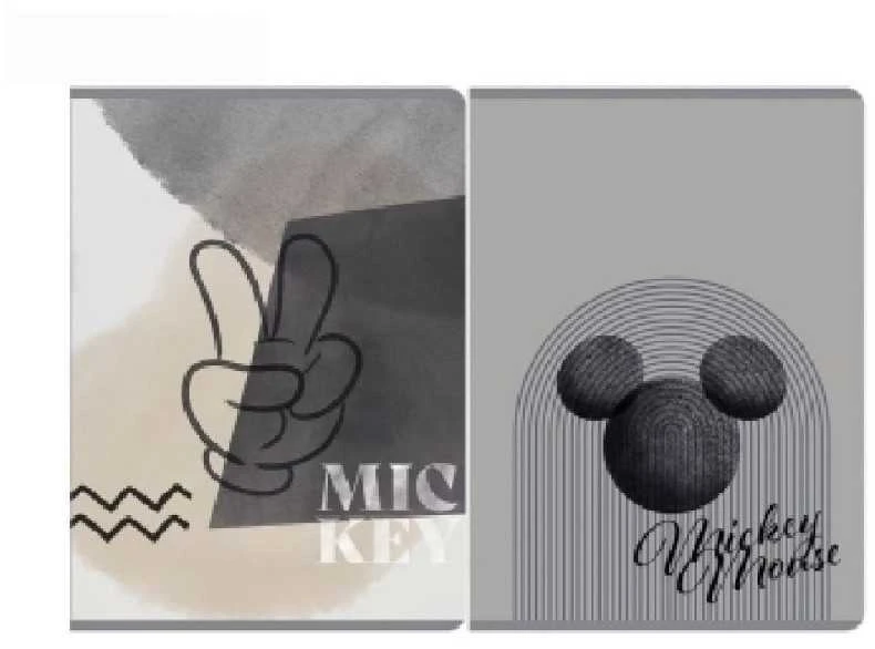 Beniamin Mickey Notebooks A5 80 lapų Tinklelis Mišios spalvos