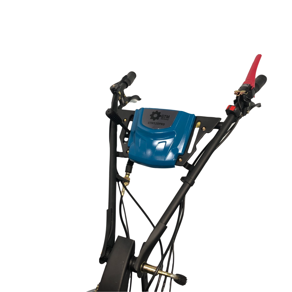 Benzininis Kultivatorius - Motoblokas GTM 520PRO 10 AG + PILNAS KOMPLEKTAS DOVANŲ