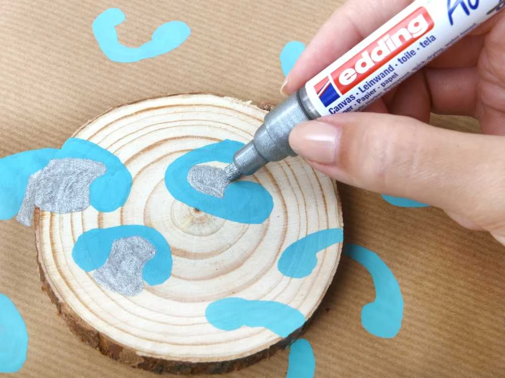 Akriliniai žymekliai edding 5100, pastelinių spalvų, 5 vnt.