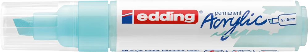 Akrilinis žymeklis edding 5000, pastelinės mėlynos spalvos