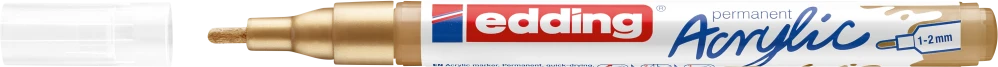 Akrilinis žymeklis edding 5300 aukso spalvos