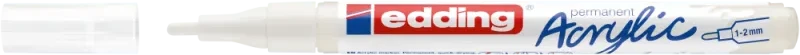 Akrilinis žymeklis edding 5300, baltos spalvos