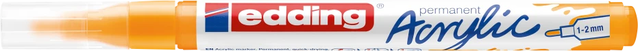 Akrilinis žymeklis edding 5300, geltonos spalvos