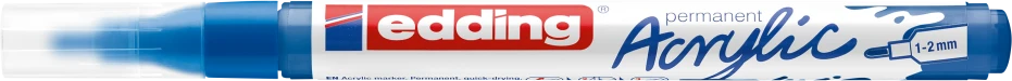 Akrilinis žymeklis edding 5300, mėlynos spalvos