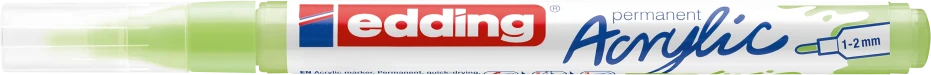 Akrilinis žymeklis edding 5300, pastelinės žalios spalvos