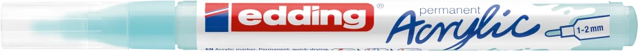 Akrilinis žymeklis edding 5300, pastelinės mėlynos spalvos