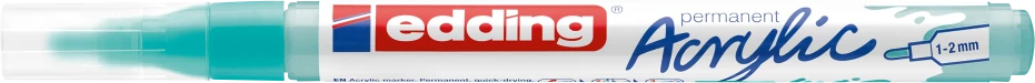 Akrilinis žymeklis edding 5300, turkio mėlynos spalvos