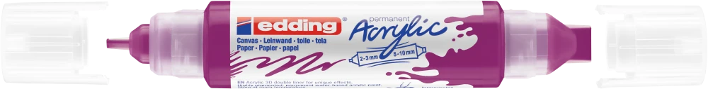 Akrilinis žymeklis Edding 5400, alyvinės spalvos