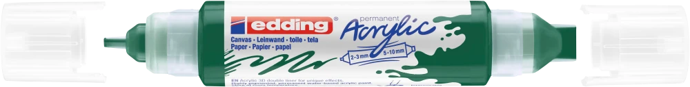 Akrilinis žymeklis Edding 5400, žalios spalvos