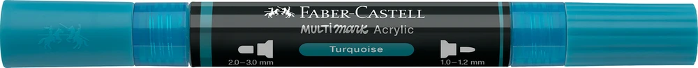 Akrilinis žymeklis Faber-Castell Multimark SP, turkio spalva 313