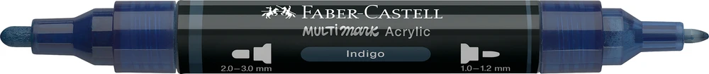 Akrilinis žymeklis Faber-Castell Multimark SP, tamsiai mėlyna spalva 450