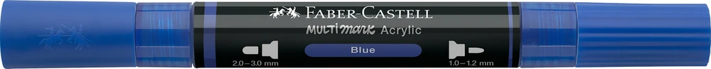 Akrilinis žymeklis Faber-Castell Multimark SP, mėlyna spalva 120