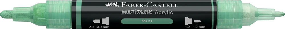 Akrilinis žymeklis Faber-Castell Multimark SP, mėtinė spalva 412