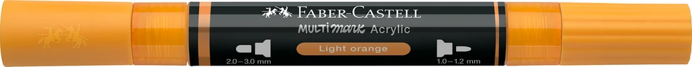Akrilinis žymeklis Faber-Castell Multimark SP, šviesiai oranžinė spalva 309