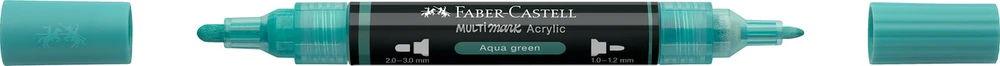 Akrilinis žymeklis Faber-Castell Multimark SP, vandens žalia spalva 276