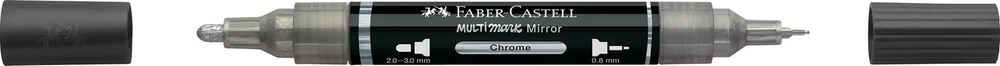 Akrilinis žymeklis Faber-Castell Multimark SP, chromo spalva 551