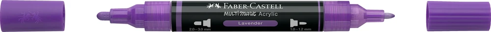 Akrilinis žymeklis Faber-Castell Multimark SP, levandų spalva 136