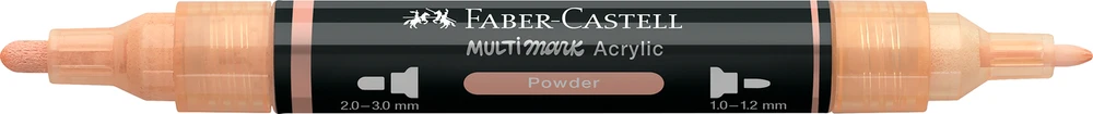 Akrilinis žymeklis Faber-Castell Multimark SP, pudros spalva 303