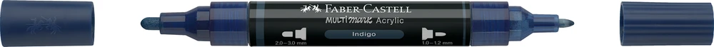 Akrilinis žymeklis Faber-Castell Multimark SP, tamsiai mėlyna spalva 450