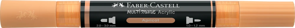 Akrilinis žymeklis Faber-Castell Multimark SP, abrikoso spalva 416