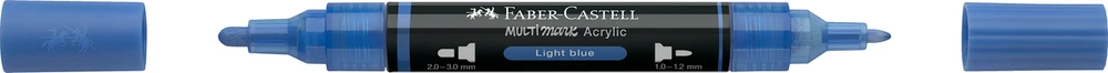 Akrilinis žymeklis Faber-Castell Multimark SP, šviesiai mėlyna spalva 140