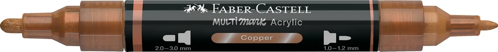 Akrilinis žymeklis Faber-Castell Multimark SP, vario spalva 252