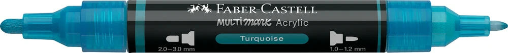 Akrilinis žymeklis Faber-Castell Multimark SP, turkio spalva 313