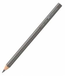 Akvarelinis pieštukas Faber-Castell GRIP Jumbo, 1vnt, pilkas