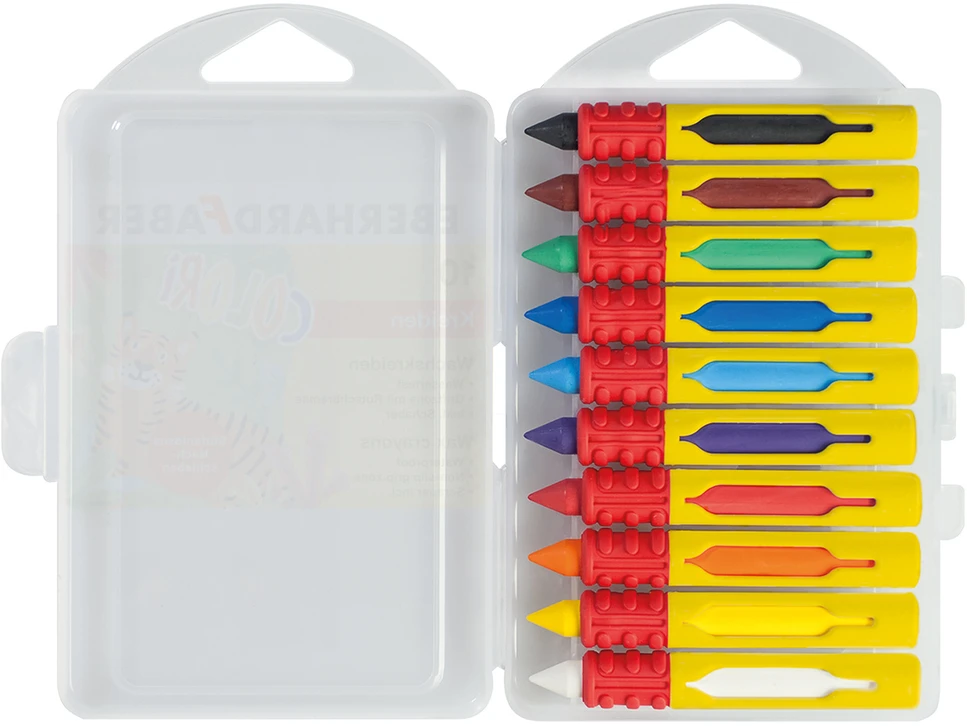 Aliejinės pastelės EberhardFaber, Colori, 10 spalvų