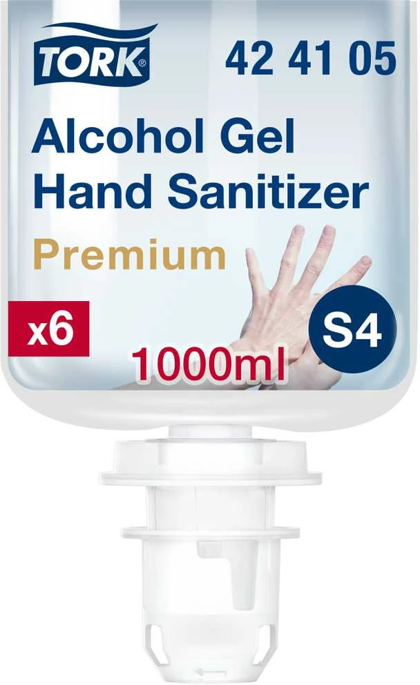 Gelinis rankų dezinfekantas TORK, alkoholinis, S4, 1 vnt., 424105