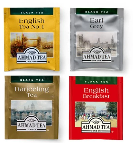Arbata Ahmad, juodų klasikinių arbatų rinkinys, 20 vnt. x 2 g