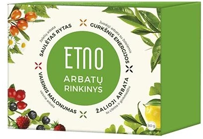 Etno Arbatų rinkinys 40 vnt.