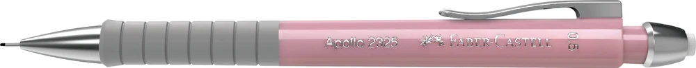 Automatinis pieštukas Faber-Castell Apollo, 0.5mm rožinės spalvos