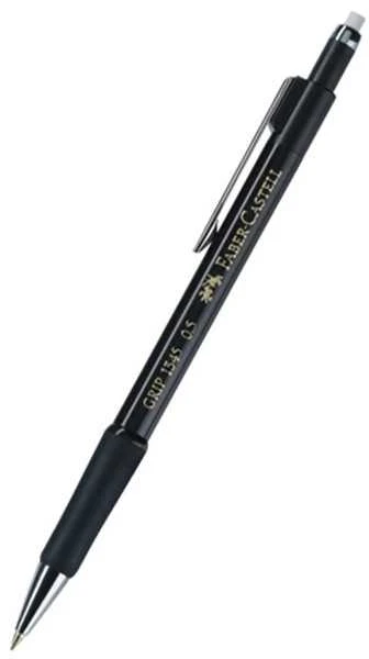 Automatinis pieštukas Faber-Castell Grip 1345, 0.5mm, juodos spalvos korpusas