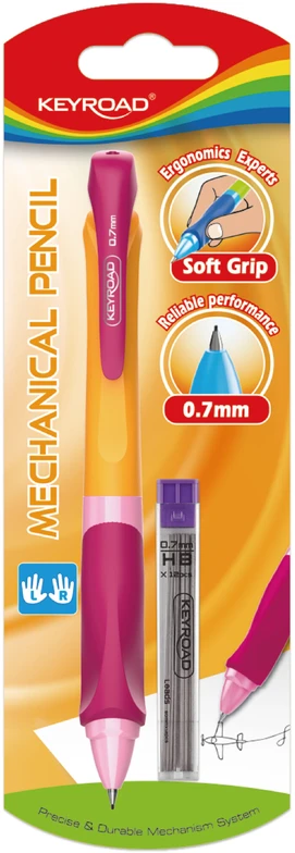 Automatinis pieštukas Keyroad Easy Writter, 0.7mm + grafitai