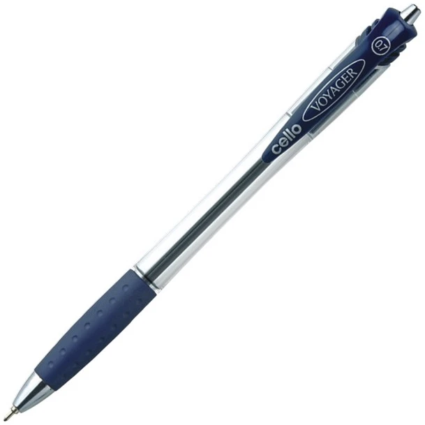 Automatinis tušinukas Cello Voyager. 0.7mm. mėlynos spalvos